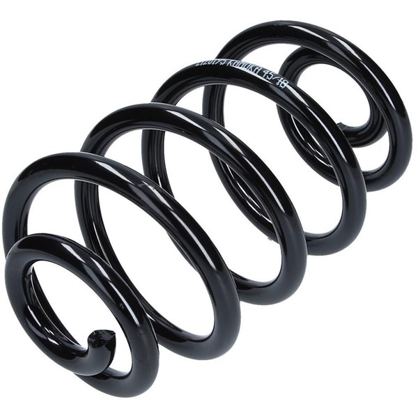 Spiralfjäder, Bakaxel