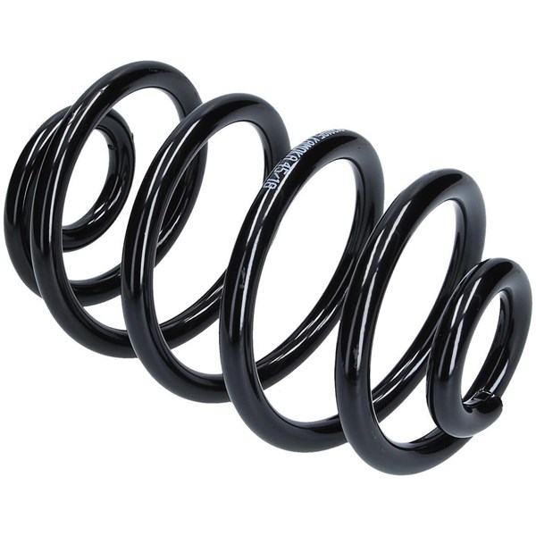 Spiralfjäder, Bakaxel