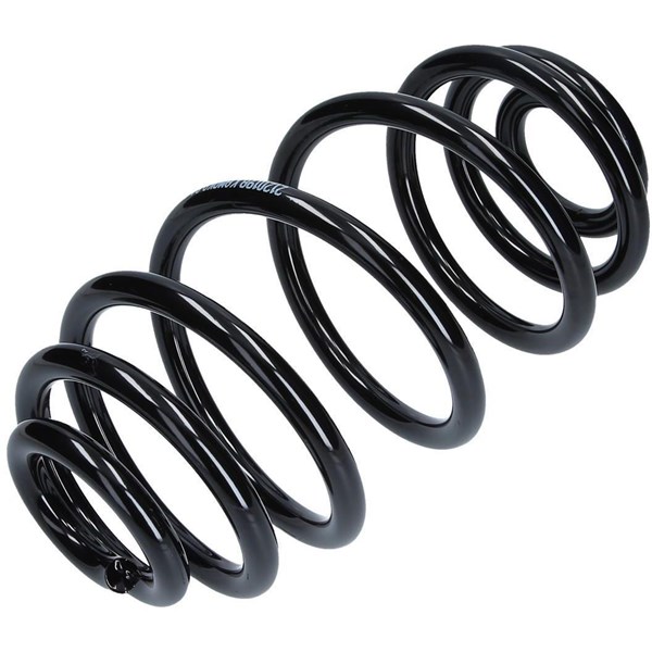 Spiralfjäder, Bakaxel