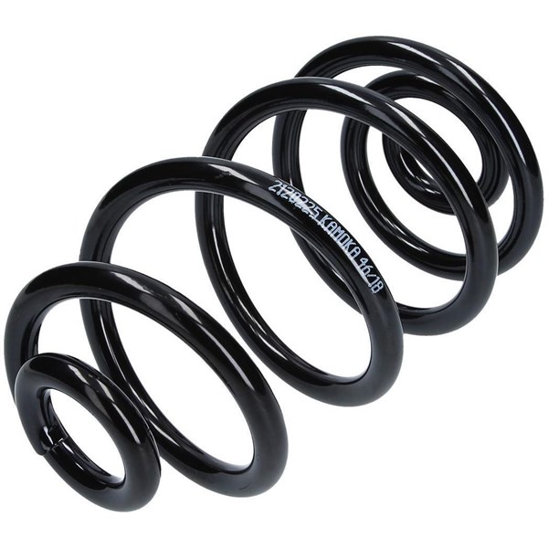 Spiralfjäder, Bakaxel
