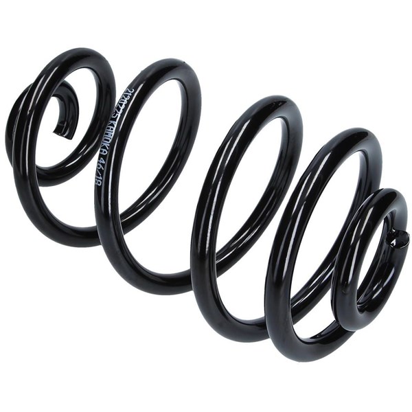 Spiralfjäder, Bakaxel
