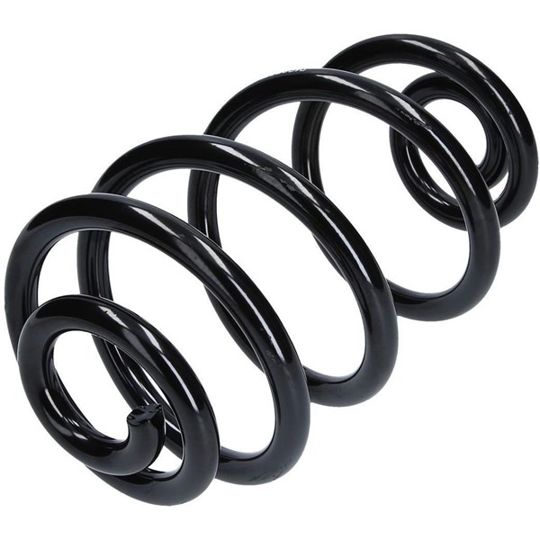 Spiralfjäder, Bakaxel