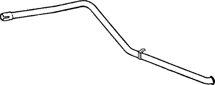 Avgasrör, Bak Klarius 110377 Klarius