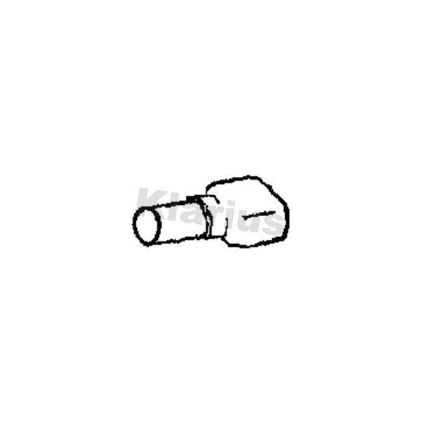 Avgasrör, Bak Klarius 110482 Klarius