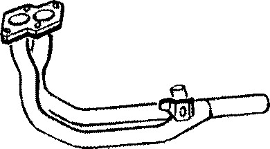 Avgasrör, Fram Klarius 120201 Klarius