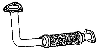 Avgasrör, Fram Klarius 120384 Klarius