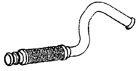 Avgasrör, Fram Klarius 120401 Klarius