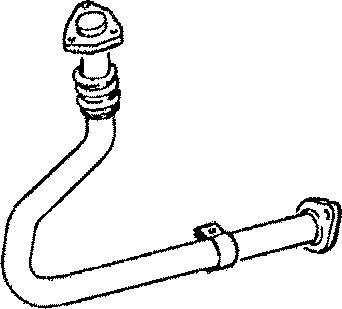 Avgasrör, Fram Klarius 130159 Klarius Avgasrör, Fram Klarius 130159 Klarius