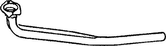 Avgasrör, Fram Klarius 130189 Klarius