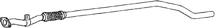 Avgasrör, Mitt Klarius 130456 Klarius