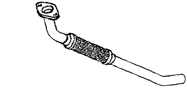Avgasrör, Fram Klarius 130498 Klarius