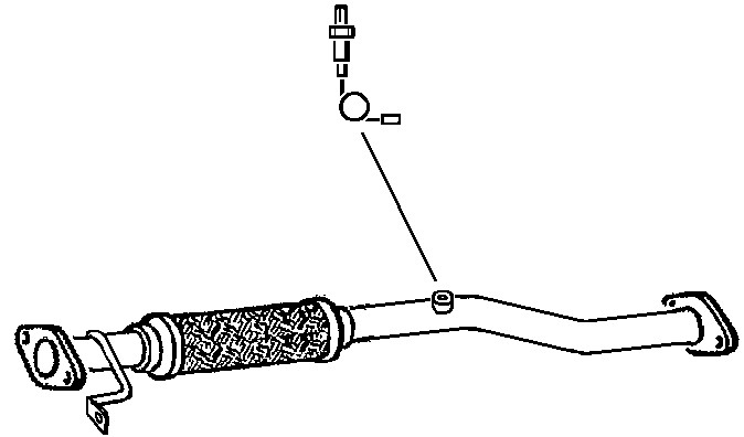 Avgasrör, Mitt Klarius 142716 Klarius