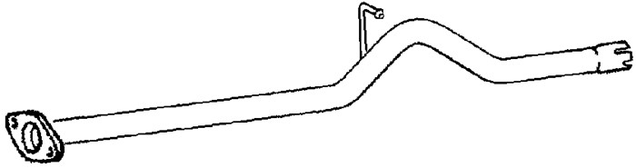 Avgasrör, Mitt Klarius 142727 Klarius