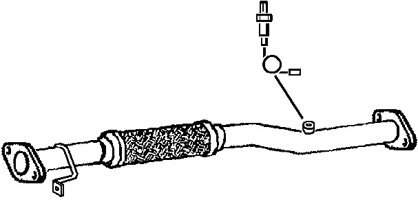 Avgasrör, Mitt Klarius 142759 Klarius