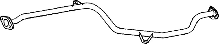 Avgasrör, Mitt Klarius 150277 Klarius