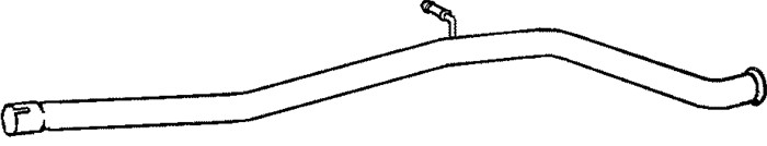 Avgasrör, Mitt Klarius 150328 Klarius