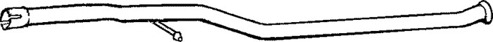 Reparationsrör, katalysator, Mitt Klarius 150340 Klarius