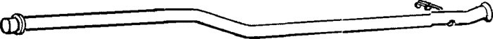 Avgasrör, Mitt Klarius 150345 Klarius Avgasrör, Mitt Klarius 150345 Klarius