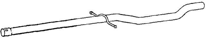 Reparationsrör, katalysator, Mitt Klarius 150359 Klarius
