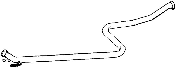 Avgasrör, Mitt Klarius 150468 Klarius