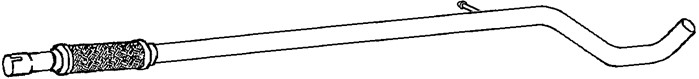 Avgasrör, Fram Klarius 150474 Klarius