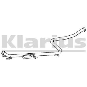 Avgasrör, Mitt Klarius 150523 Klarius