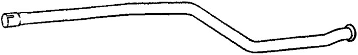 Avgasrör, Mitt Klarius 150545 Klarius