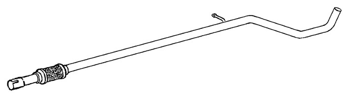 Avgasrör, Mitt Klarius 160246 Klarius