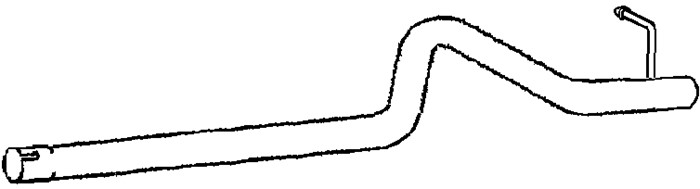 Avgasrör, Mitt Klarius 160254 Klarius