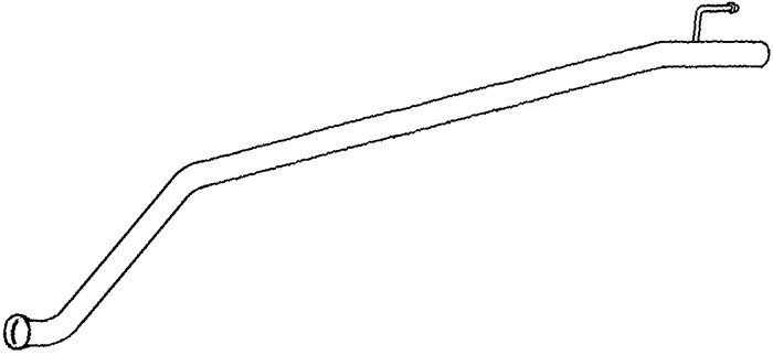 Avgasrör, Mitt Klarius 160337 Klarius