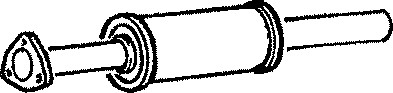 Mittenljuddämpare Klarius 210462 Klarius Mittenljuddämpare Klarius 210462 Klarius