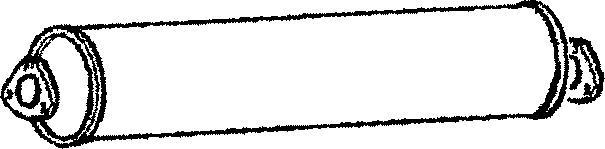 Mittenljuddämpare Klarius 220295 Klarius Mittenljuddämpare Klarius 220295 Klarius
