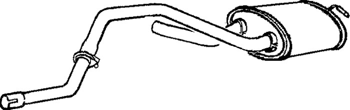 Mittenljuddämpare Klarius 240428 Klarius Mittenljuddämpare Klarius 240428 Klarius