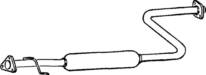 Mittenljuddämpare Klarius 260301 Klarius