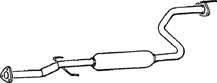 Mittenljuddämpare Klarius 260561 Klarius
