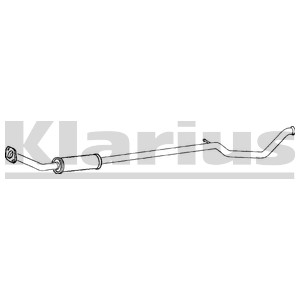 Mittenljuddämpare Klarius 270632 Klarius