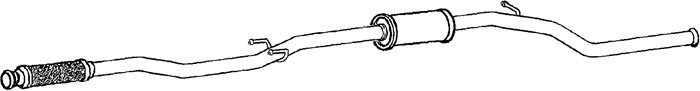 Mittenljudd�ämpare Klarius 270719 Klarius