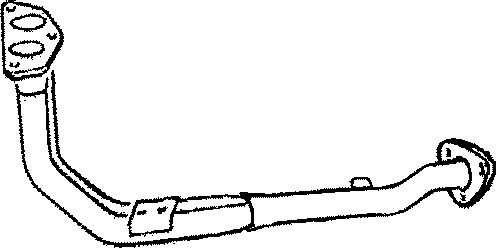 Avgasrör, Fram Klarius 301085 Klarius