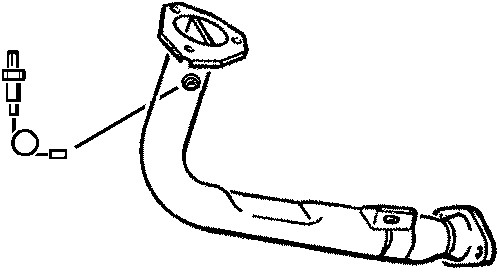 Avgasrör, Fram Klarius 301186 Klarius