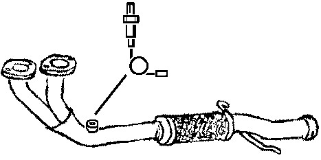 Avgasrör, Fram Klarius 301211 Klarius
