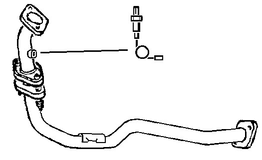 Avgasrör, Fram Klarius 301324 Klarius