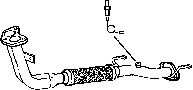 Avgasrör, Fram Klarius 301372 Klarius Avgasrör, Fram Klarius 301372 Klarius