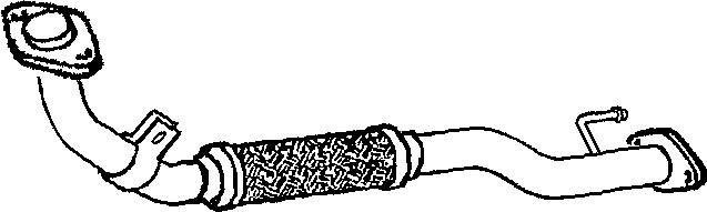 Avgasrör, Fram Klarius 301416 Klarius