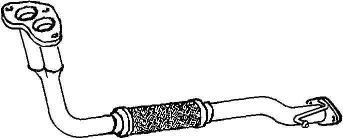 Avgasrör, Fram Klarius 301425 Klarius