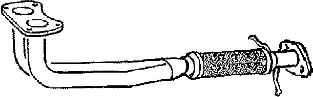 Avgasrör, Fram Klarius 301436 Klarius