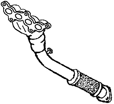 Avgasrör, Fram Klarius 301863 Klarius