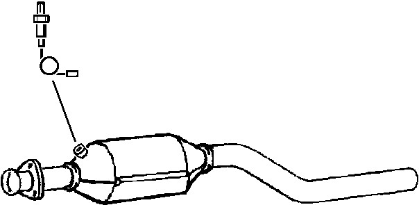 Katalysator Klarius 311231 Klarius