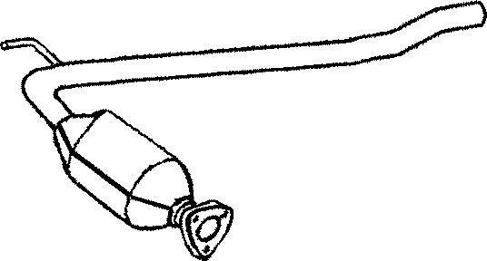 Katalysator, Mitt Klarius 311456 Klarius