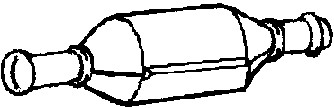 Katalysator, Mitt Klarius 312078 Klarius Katalysator, Mitt Klarius 312078 Klarius