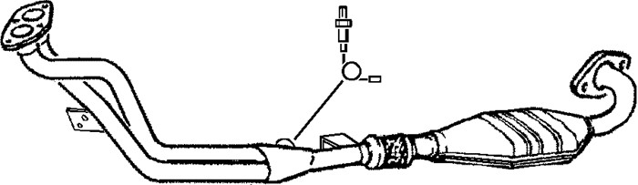 Katalysator Klarius 321046 Klarius